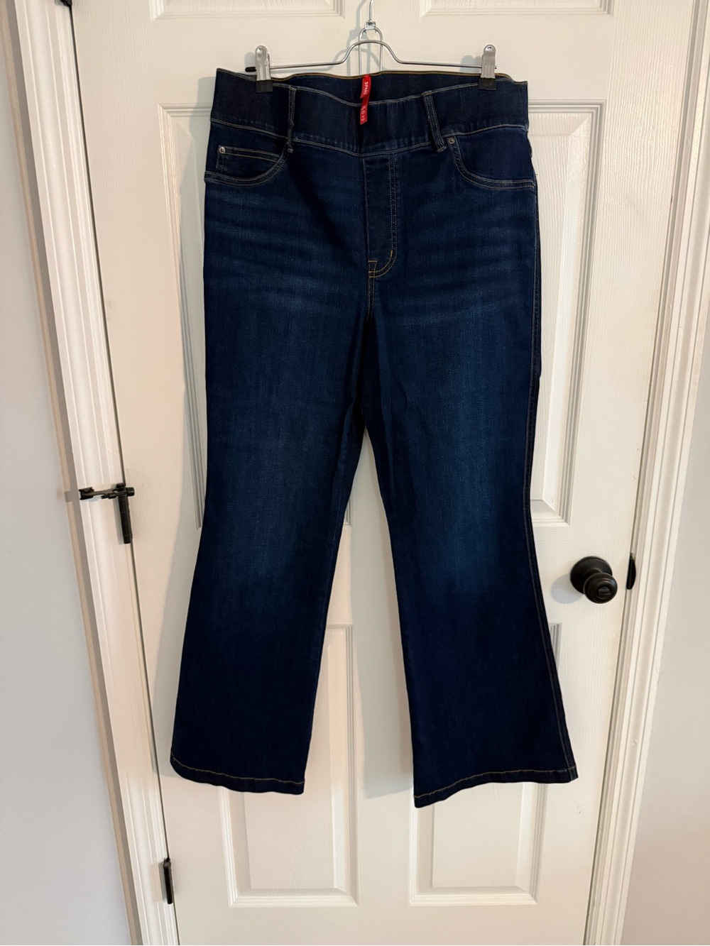 SPANX Dark Blue Flare Jeans